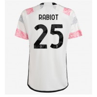 Camisa de Futebol Juventus Adrien Rabiot #25 Equipamento Secundário 2023-24 Manga Curta
